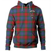 Clan Mar Tartan Hoodie Crest KW3ILMDN-1 Mar Tartan Hoodies